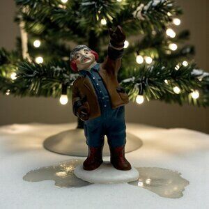 Dept 56 Town Tree Trimmers - Helper - Christmas in the City Loose Figurine 1993